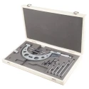 RS PRO Electronic Digital Interchangeable Anvil Micrometre 150 mm Measurement Accuracy ±0.003 mm Model 877-1791