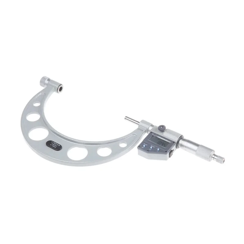 RS PRO Electronic Digital Interchangeable Anvil Micrometre 150 mm Measurement Accuracy ±0.003 mm Model 877-1791