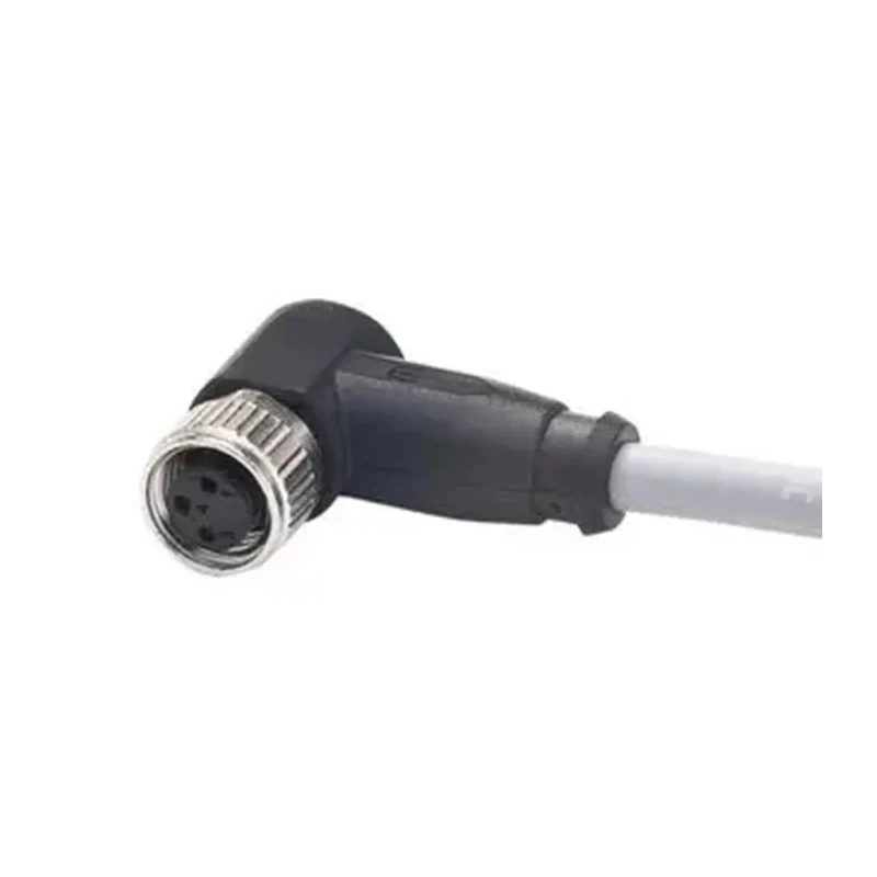 HARTING Sensor Actuator Cable Female 4 Way Right Angle to 4 Way Unterminated Polyurethane Jacket Grey 1m 21348300481010