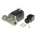 Burkert Stainless Steel 2 Port NC Solenoid Valve 110V AC, 12mm Orifice, 16 bar Max Pressure 049053