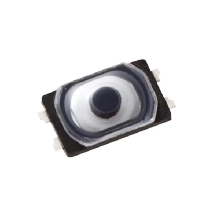 Panasonic Black Surface Mount IP67 Tactile Switch Push Plate 0.7mm Actuator Length SPST 20mA 15V DC IP67 IPPB1AAE000