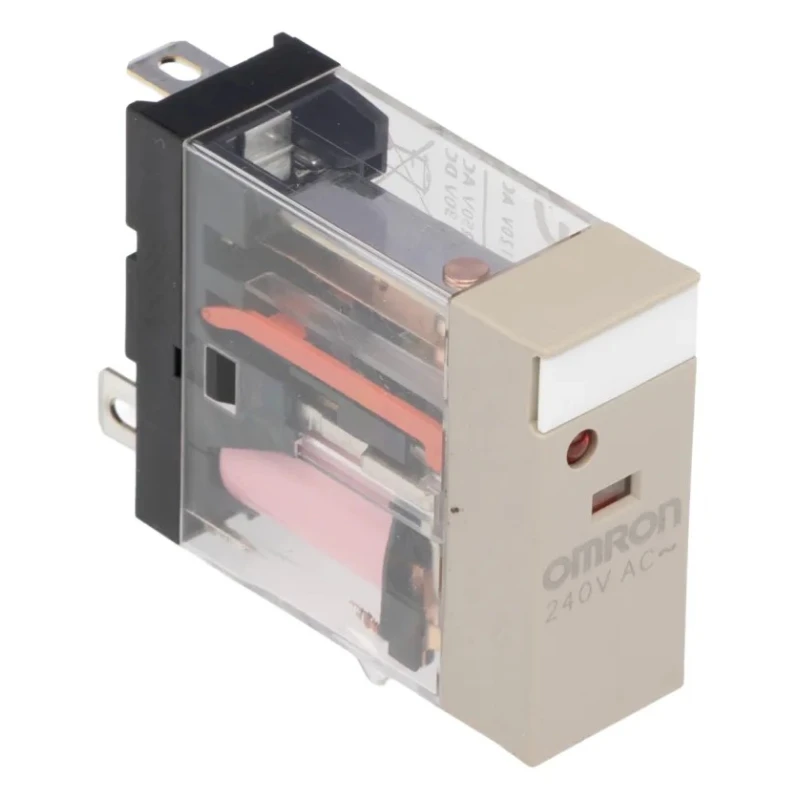 Omron Power Relay, 240V AC Coil Voltage, 10A Switching Current, SPDT Contact Configuration, Plug-In G2R-1-SN 240VAC (S)