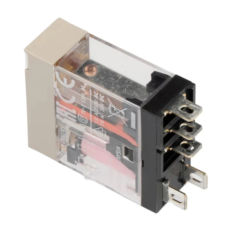 Omron Power Relay, 240V AC Coil Voltage, 10A Switching Current, SPDT Contact Configuration, Plug-In G2R-1-SN 240VAC (S)