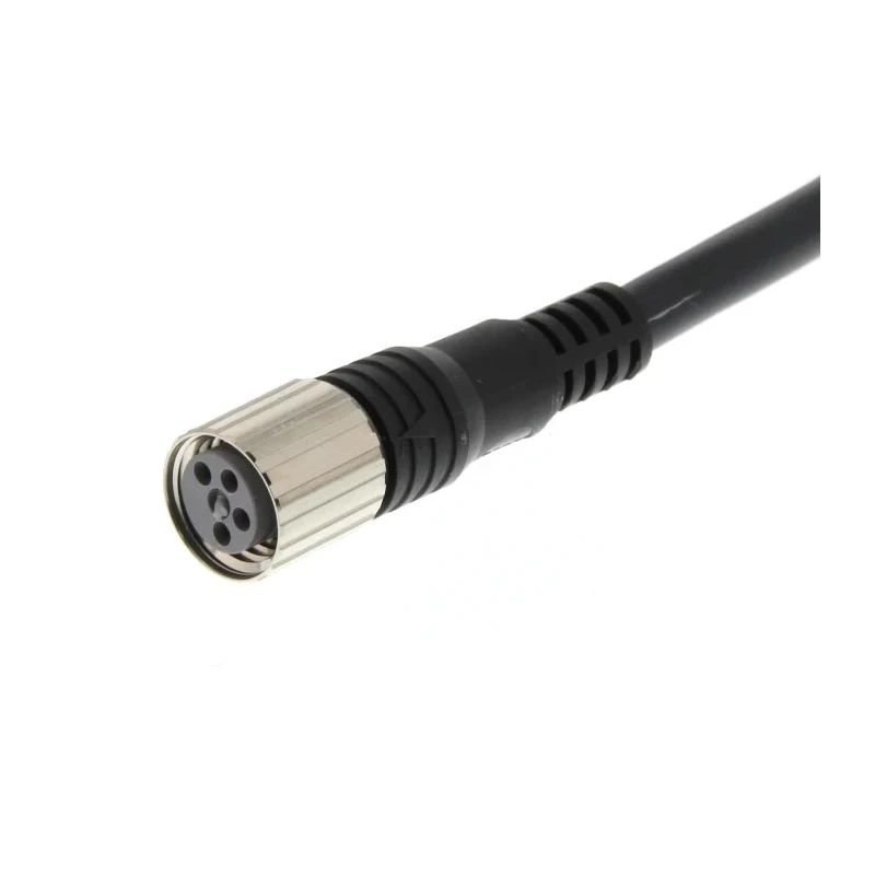 Omron Sensor Actuator Cable 4-Core 2 m Polyurethane Jacket Black, M8 Male to Unterminated Free End XS3F-M421-402-A