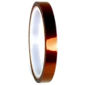 3M ™ 1205 Amber Polyimide Film Electrical Tape, 19mm Width x 33 m Length, Acrylic Adhesive, High Temperature T120519