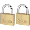 ABUS Key Brass Padlock Weatherproof with 6.5 mm Shackle Diameter and 25 mm Body Width 53967