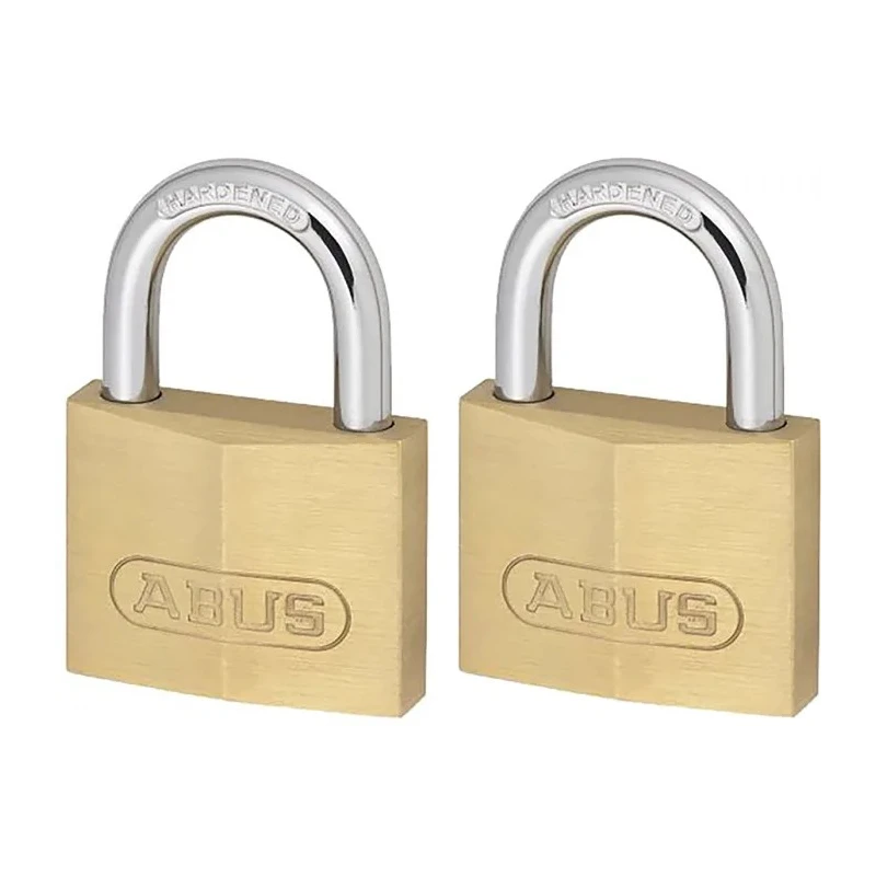 ABUS Key Brass Padlock Weatherproof with 6.5 mm Shackle Diameter and 25 mm Body Width 53967