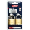 ABUS Key Brass Padlock Weatherproof with 6.5 mm Shackle Diameter and 25 mm Body Width 53967
