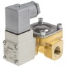 SMC Pneumatic Solenoid Valve, Brass Body, 24V DC, 1.5 MPa, G 3/8 Port, VXD242GGA