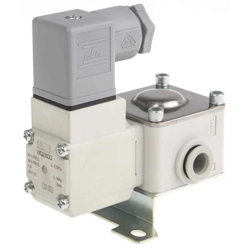 SMC Pneumatic Solenoid Valve One-Touch Fitting 10 mm Port Size 24V DC 1.5 Mpa VXD230DG