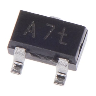 Toshiba 100 mA NPN Small Signal Bipolar Transistor 120 V 3-Pin SOT-323 2SC4117-GR(TE85L,F