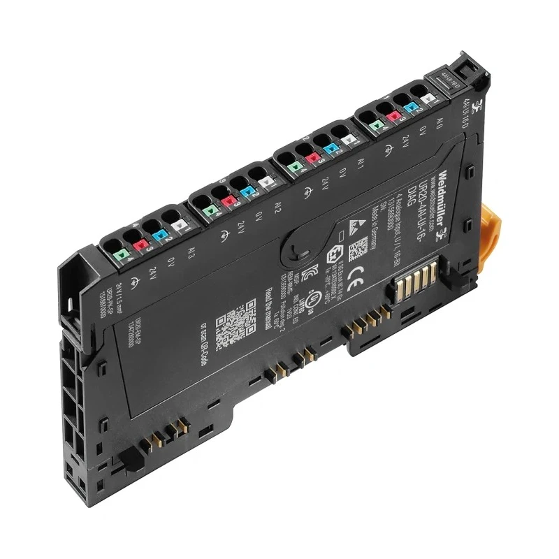 Weidmüller Remote I/O Module Bulletin 2080 Analogue Voltage Input 24V dc DIN Rail Mount 4 I/Os 1315690000