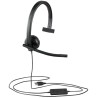 Logitech Black Over The Head USB Headset H570e 981-000571