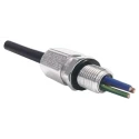 Moflash Metallic Stainless Steel Cable Gland M20 Thread, 11mm Minimum Cable Diameter, 15mm Maximum Cable Diameter A2EX-QS