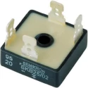 Semikron Danfoss Bridge Rectifier 4-Pin Single, 800 V Peak Reverse Voltage, 375 A Peak Forward Surge Current SKB 25/08