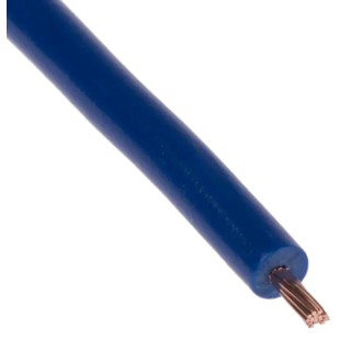 RS PRO Dark Blue 0.5 mm² 22 AWG 16/0.2 mm Core Strands 100 m Tri-Rated Hook Up Wire 906-2694
