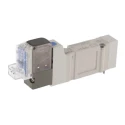 SMC Pneumatic Solenoid Valve, SY3000 Series, 24V DC, 5 Ports, Die Cast Zinc Body 
