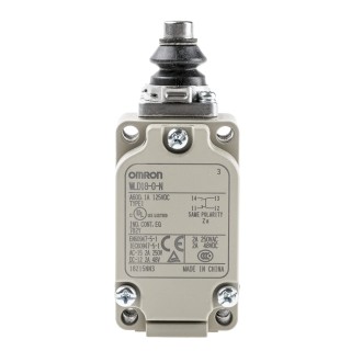 Omron WLD18 Series Plunger Limit Switch, SPST Contact Configuration, IP67 Aluminium Housing, 125V AC, 10A WLD18-G-N