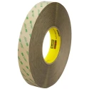 3M Clear Double Sided Plastic Tape, Polyethylene Terephthalate Backing, 19mm Width x 55m Length, Acrylic 9473PC 19mmx55m