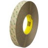 3M Clear Double Sided Plastic Tape, Polyethylene Terephthalate Backing, 19mm Width x 55m Length, Acrylic 9473PC 19mmx55m