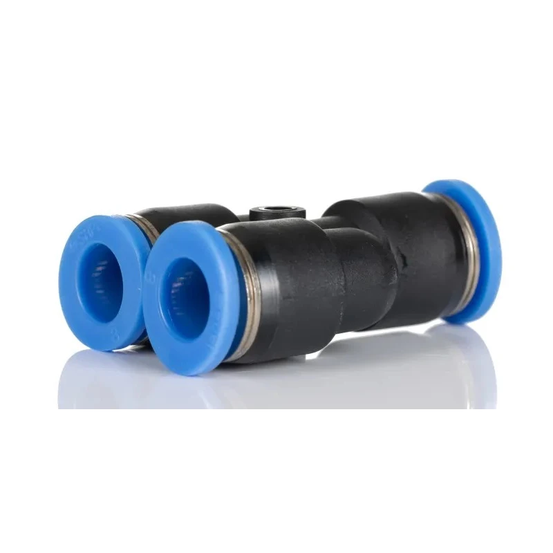 RS PRO Polyoxymethylene Pneumatic Fitting Push-in 8 mm Tube Connection 10 Bar Maximum Operating Pressure 60°C 916-0912
