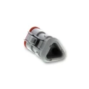 Deutsch DT06 Plastic Male 3 Way Automotive Connector Housing with Shrink Boot Adapter 
