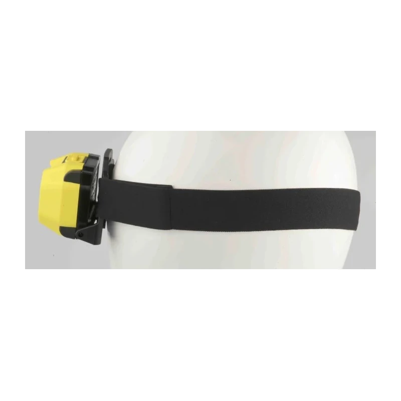 RS PRO ATEX LED Head Torch 200 lumens 100 m Beam Distance Black Plastic Housing 3 x AAA Battery Powered 890-3001