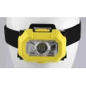 RS PRO ATEX LED Head Torch 200 lumens 100 m Beam Distance Black Plastic Housing 3 x AAA Battery Powered 890-3001