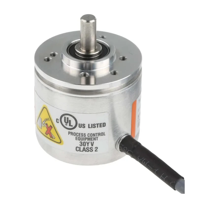 Kubler KIS40 Series Incremental Encoder RS422 Interface 5V DC Supply 40mm Width 61.3mm Depth 8.KIS40.1362.2048