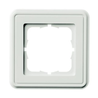 Telegartner Cover Frame for Use with Cat6, Cat6a, Cat5e, Alpine White, 80x80 mm B00004A0021Y