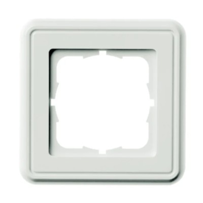 Telegartner Cover Frame for Use with Cat6, Cat6a, Cat5e, Alpine White, 80x80 mm B00004A0021Y