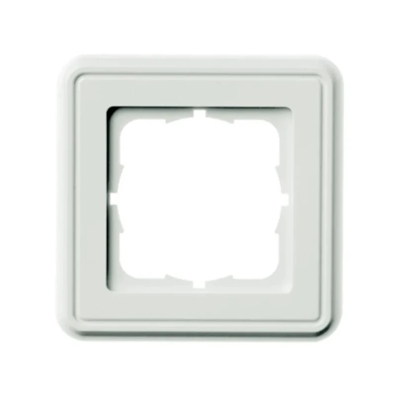 Telegartner Cover Frame for Use with Cat6, Cat6a, Cat5e, Alpine White, 80x80 mm B00004A0021Y
