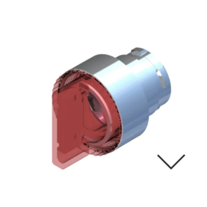 RS PRO 2 Position Illuminated Selector Switch Head, 22.5 mm Cutout, Red Handle, Maintained Operation, IP65, Italy 238-3910