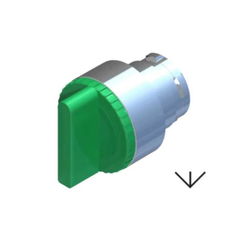 RS PRO 3 Position Illuminated Selector Switch Head, 22.5 mm Cutout, Green Handle, Maintained Operation, IP65, Model 238-3915