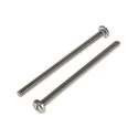 RS PRO Slot Pan Stainless Steel Machine Screw M5 Thread, 75 mm Length 914-1608