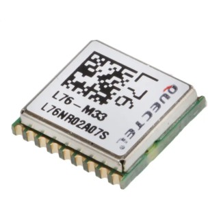Quectel GNSS Module with 33 Channels, UART Interface, Operating Temperature -40°C to 85°C L76-M33