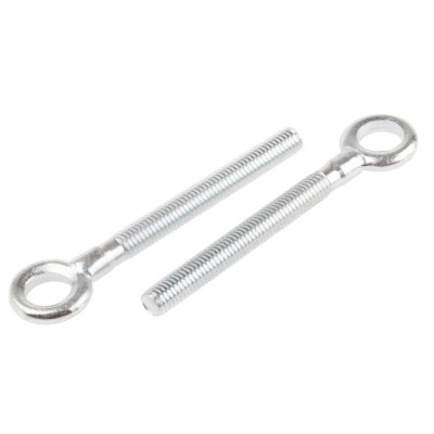 RS PRO Carbon Steel Forged Eye Anchor Bolt M8 Thread Size 67 mm Length, 8 mm Drill Diameter 908-6781