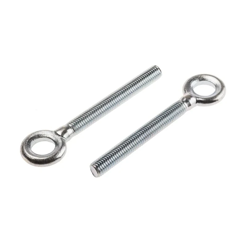 RS PRO Carbon Steel Forged Eye Anchor Bolt M12 Thread Size 132 mm Length 12 mm Drill Diameter 908-6794