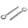 RS PRO Carbon Steel Forged Eye Anchor Bolt M12 Thread Size 132 mm Length 12 mm Drill Diameter 908-6794