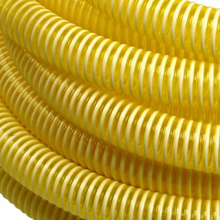 RS PRO Reinforced Polyvinyl Chloride Hose Pipe, 4 bar Maximum Operating Pressure, 10 m Length, Yellow, Model 917-5030