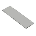 RS PRO ABS Filter for Use with 238-3979 4.9 mm Height x 137.5 mm Length x 41.15 mm Width 238-3990