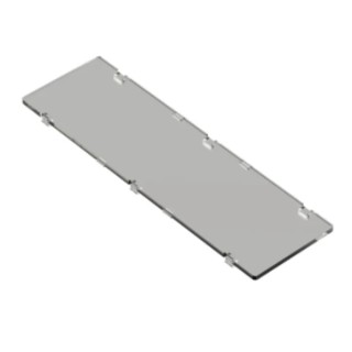 RS PRO ABS Filter for Use with 238-3979 4.9 mm Height x 137.5 mm Length x 41.15 mm Width 238-3990