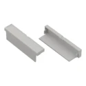 RS PRO ABS Grey Terminal Cover 13.6mm Width 71mm Length for Use with ZD1012J ABS V0 ZD1008J ABS V0 238-3983