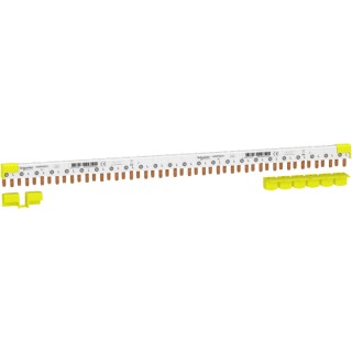 Schneider Electric Acti9 Acti9 iDT40 1 Phase Busbar, 9 mm Pitch A9XPN624