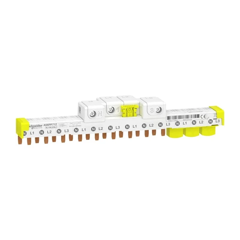Schneider Electric Acti9 Acti9 iDT40 1 Phase Busbar 9 mm Pitch A9XPP712