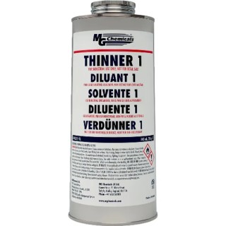 MG Chemicals Paint Thinner 3.78 L Can VOC 800 g/ml Plastic Safe Cleaner Canada 4351-4L