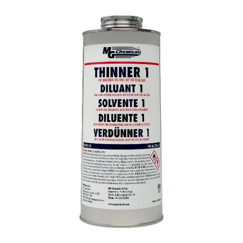 MG Chemicals Paint Thinner 3.78 L Can VOC 800 g/ml Plastic Safe Cleaner Canada 4351-4L