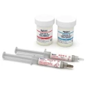 MG Chemicals Silver Conductive Epoxy Adhesive Super Glue Syringe 14.4 g 8331D-14G