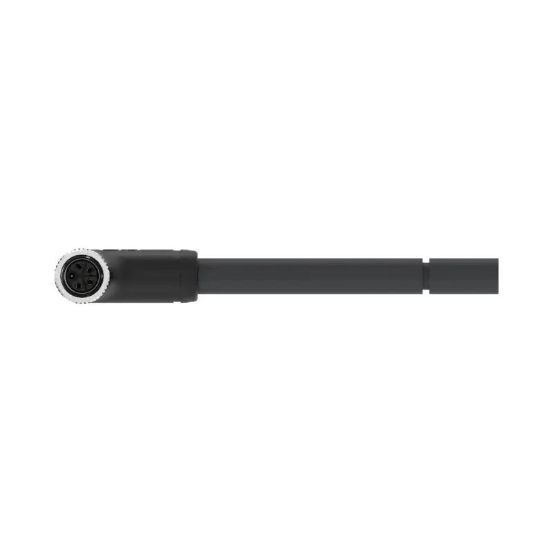 TE Connectivity Female 4 way M12 to Female 4 way M12 Sensor Actuator Cable 2 m PVC Jacket Black 63V T4151499L14-020