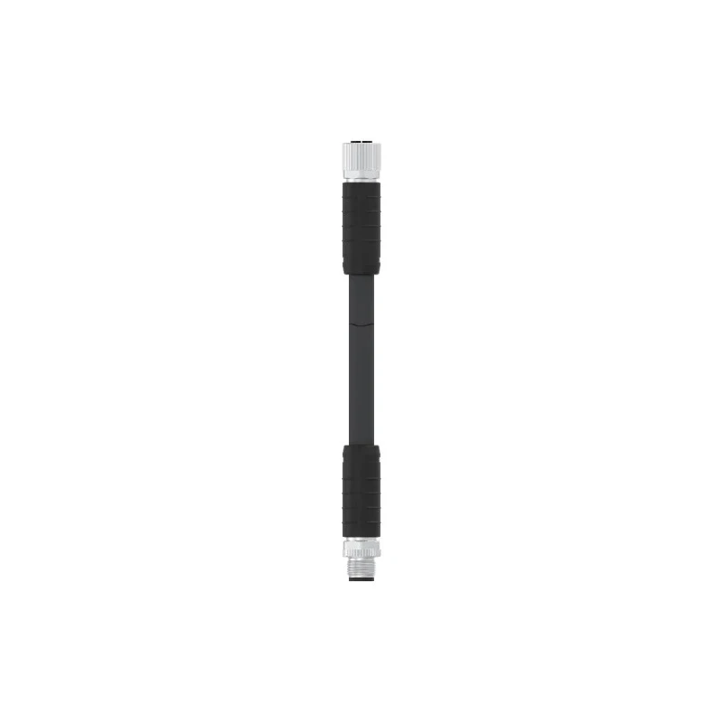 TE Connectivity Male 4 Way Straight to Female 4 Way Straight Sensor Actuator Cable 1.5m T4152599L14-003